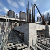The beam relocation project of the east/west connection area of the Baoshan Road Station connection Renovation Project of Shanghai Metro Lines 3 and 4