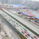 The bridge on the Second Ring Road in Chengdu